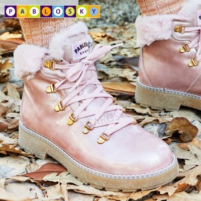 Botim Pablosky 415979 em Rosa