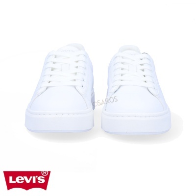 Sapatilha Levis Evelyn Veve0002s Branco E Prateado