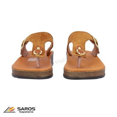 Chinelos Saros 2098 Camel