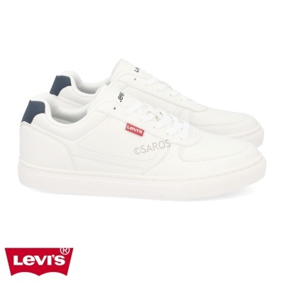 Sapatilha Levis Liam D7520 Branco E Azul