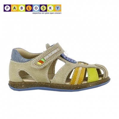 Pablosky Sandália de Criança 099375 em Bege