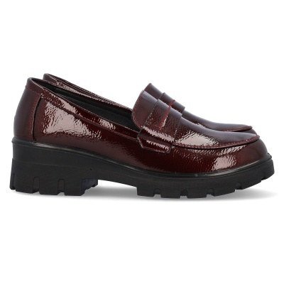 Sapato Comfeet Loafer 25222-95 Bordo