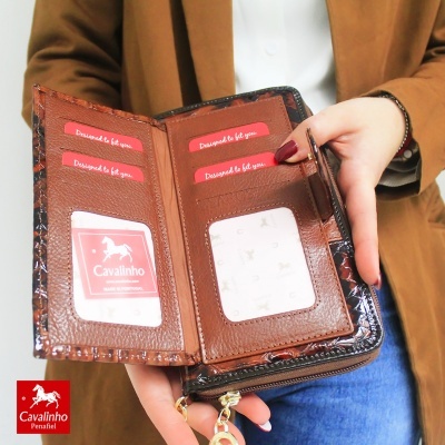 Carteira Cavalinho Honor 28190213 Camel