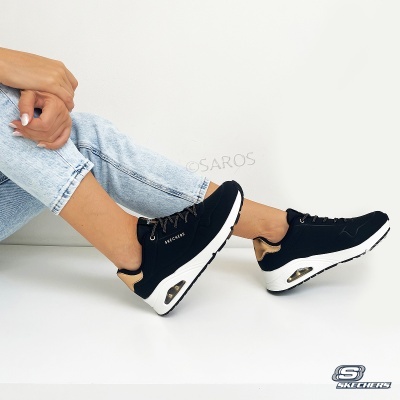 Sapatilha Skechers Uno Wonderer 155196 Preto