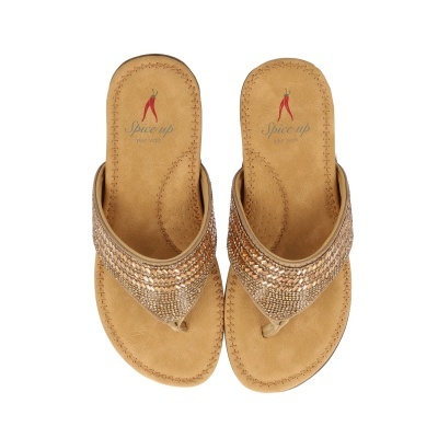 Chinelo Spiceup Su.20.012 Ouro