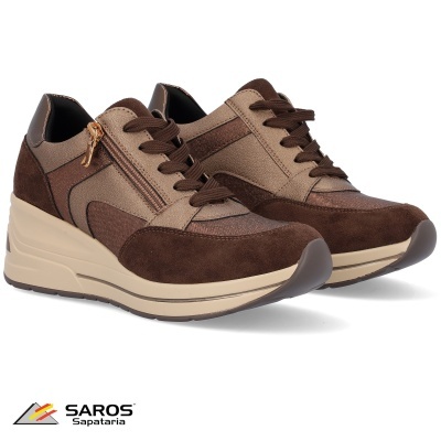 Sapatilha Lapierce Ds37 Castanho