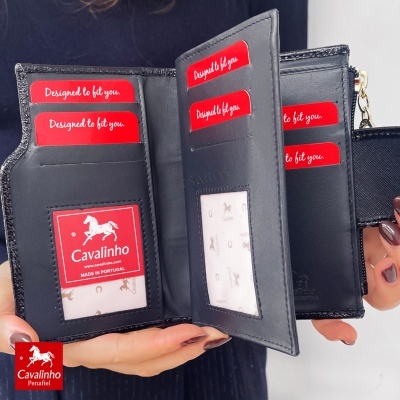 Carteira Cavalinho Honor 28190232 Multi-vermelho