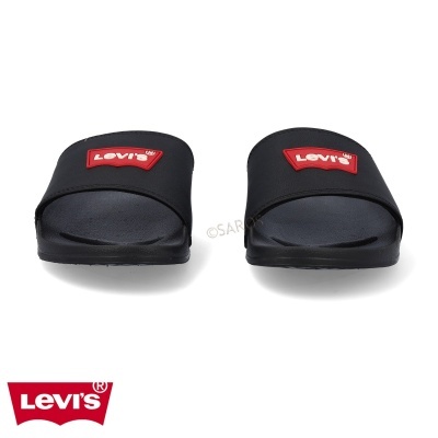 Chinelo Levis June Batwing Patch D7893 Preto