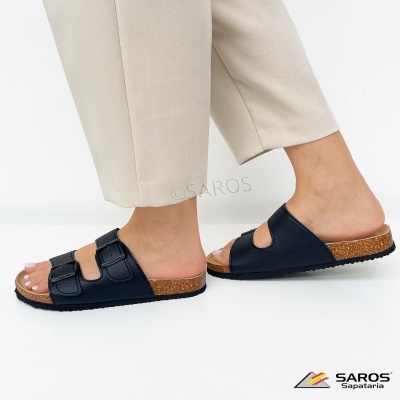 Chinelo Mysoft Anatomico 25m075 Preto