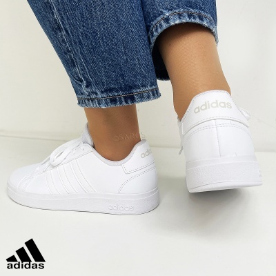 Sapatilha Adidas Grand Court Fz6158 Branco