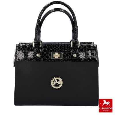 Bolsa Cavalinho Cherry Blossom 18810505 Preto