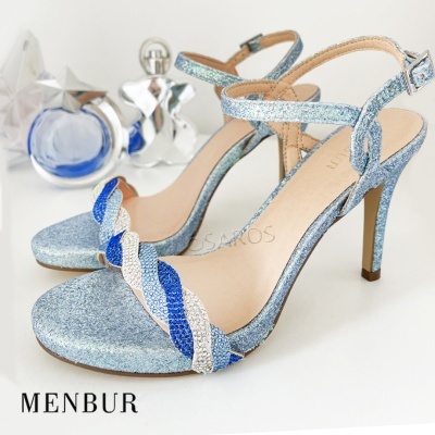 Sandalia Menbur 23949 Azul