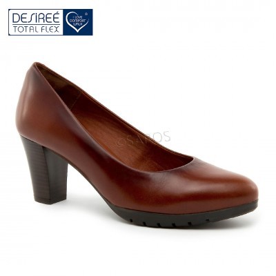 Sapato de senhora Desireé Camel
