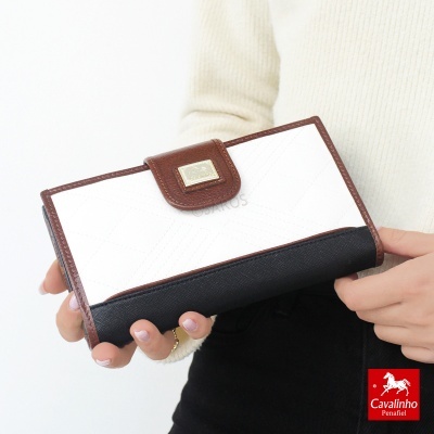 Carteira Cavalinho Poésie 26140206 Preto Mel