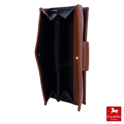 Carteira Cavalinho Poésie 26140204 Preto Mel