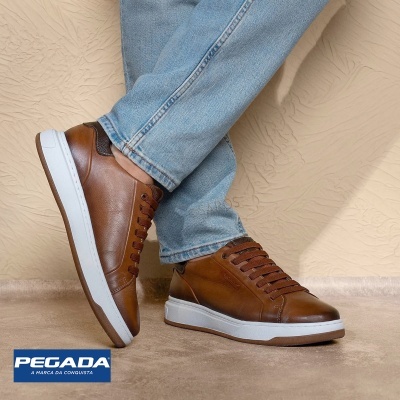 Sneakers Pegada 111702 Camel