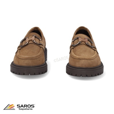 Sapato Saros Loafer 728 Taupe
