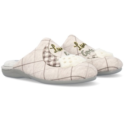 Chinelo De Quarto Devalverde 6082 Bege