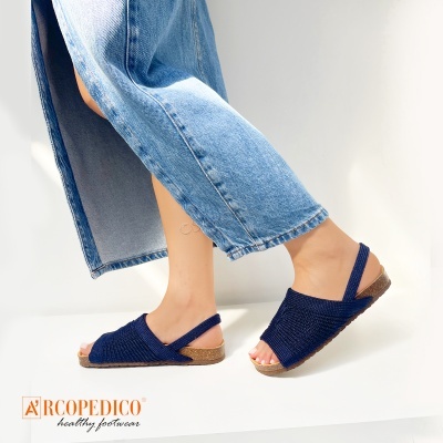 Sandalia Arcopedico Manas Bio 3871 Marinho