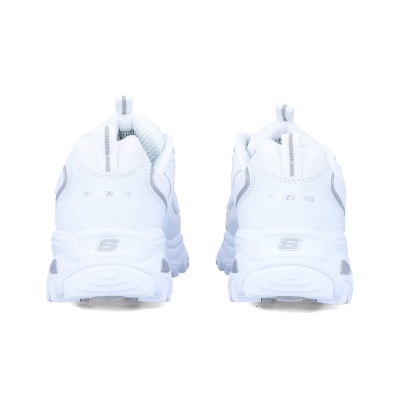 Sapatilha Skechers Dlites Endless Dream 13151 Branco E Prateado