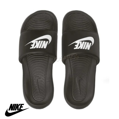 Chinelo Nike Victori One Cn9677 Preto com Branco