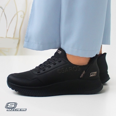 Sapatilha Skechers Uno Lite Floating Slip Ins 177394 Preto