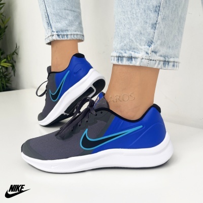 Sapatilha Nike Star Runner Da2776 Multi Cinza