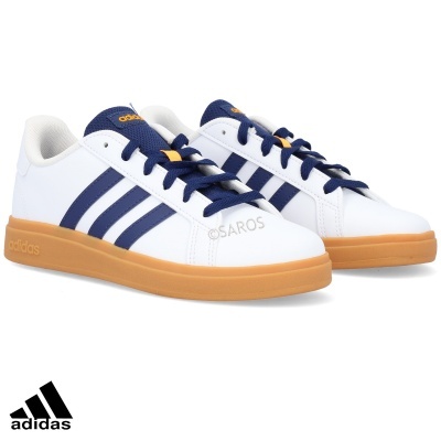 Sapatilha Adidas Grand Court Ji0969 Multi-branco