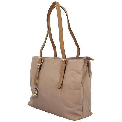 Mala De Ombro Saros Ly15084 Taupe