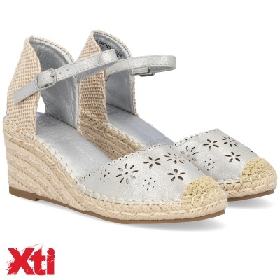 Sandalia Xti Valenciana 143966 Prata