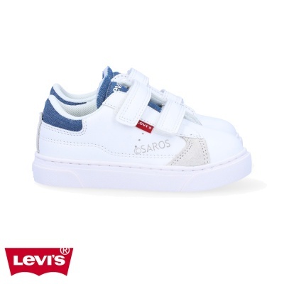 Sapatilha Levis Bryson Mini Vbry0062s Branco E Azul