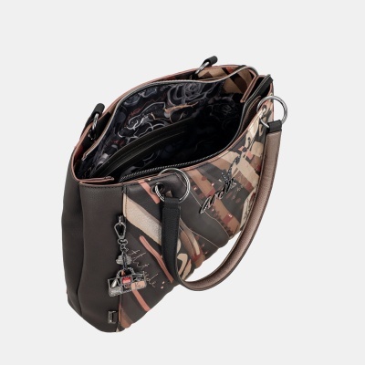 Mala De Ombro Anekke Parisian 41812-361 Multicolor