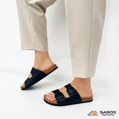 Chinelo Mysoft Anatomico 25m075 Preto