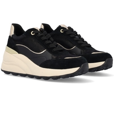 Sapatilha Geox Spherica Ec13 D45waa Multi-preto