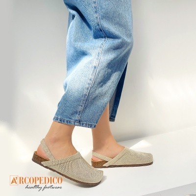 Sandalia Arcopedico Fuji Bio 3861 Bege