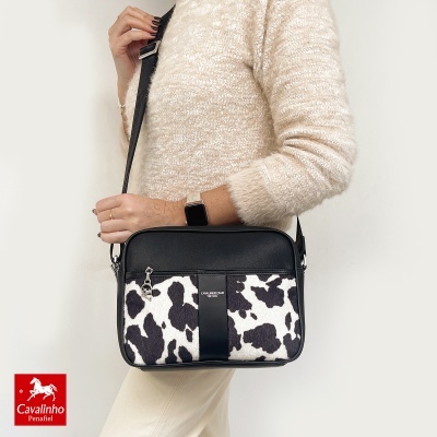 Mala De Tiracolo Cavalinho Cavalinho Club 16210324 Preto