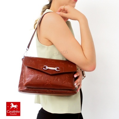 Bolsa Cavalinho Cavalo Lusitano 18090546 Camel