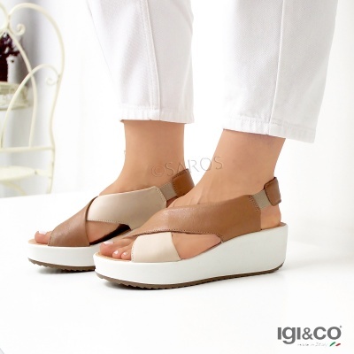 Sandalia Igi&co 7665722 Multi-bege