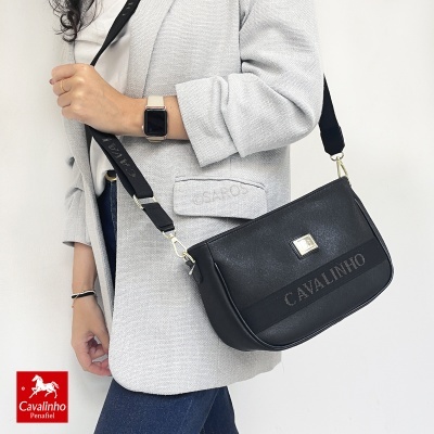 Mala De Tiracolo Cavalinho Only By Cavalinho 16200615 Preto