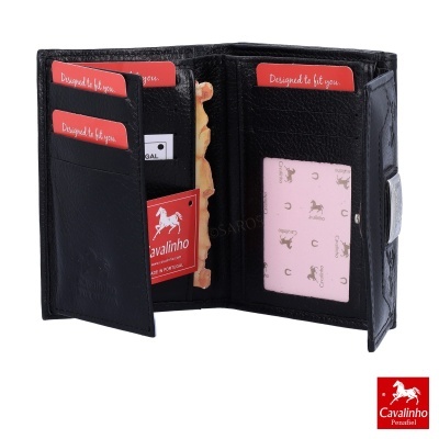 Carteira Cavalinho Cavalo Lusitano 28090223 Preto