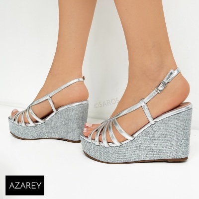 Sandalia Azarey 494h432 Prata