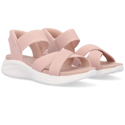 Sandalia Skechers Slip Ins Ultra Flex 119975 Rosa