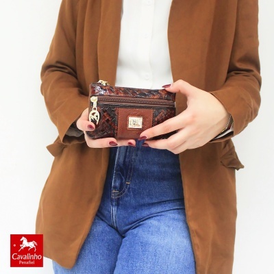 Bolsa De Cosmeticos Cavalinho Honor 28190254 Camel