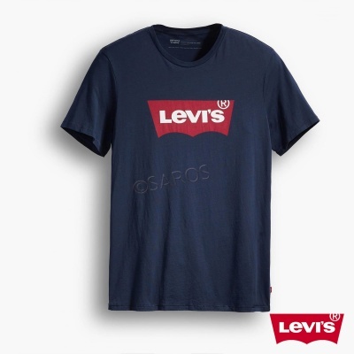 Tshirt Levis Graphic Set In Neck 17783 Azul