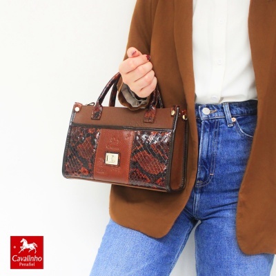 Mala De Mão Cavalinho Honor 18190568 Camel