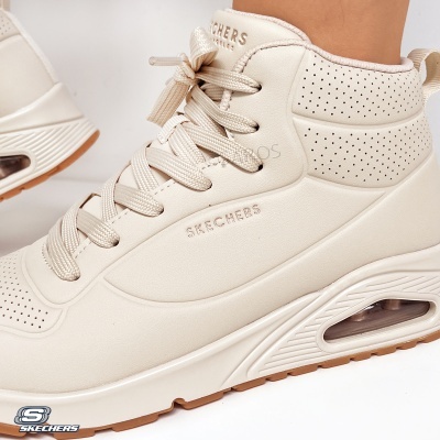 Sapatilha Skechers Uno Stand High 177097 Bege