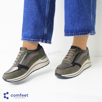 Sapatilha Comfeet 25222-34 Multi-verde