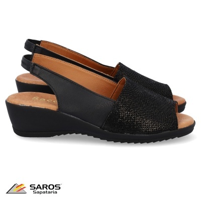 Sandalia Saros 5000 Preto