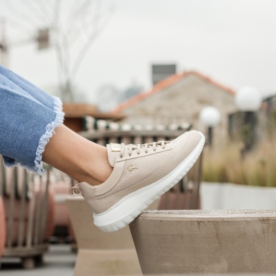 Sapatilha Cavalinho Powerwalk 48010131 Bege