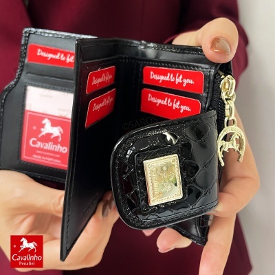 Carteira Cavalinho Grace 28250233 Preto